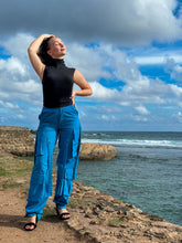 Jumbo Blue Cargo Pant